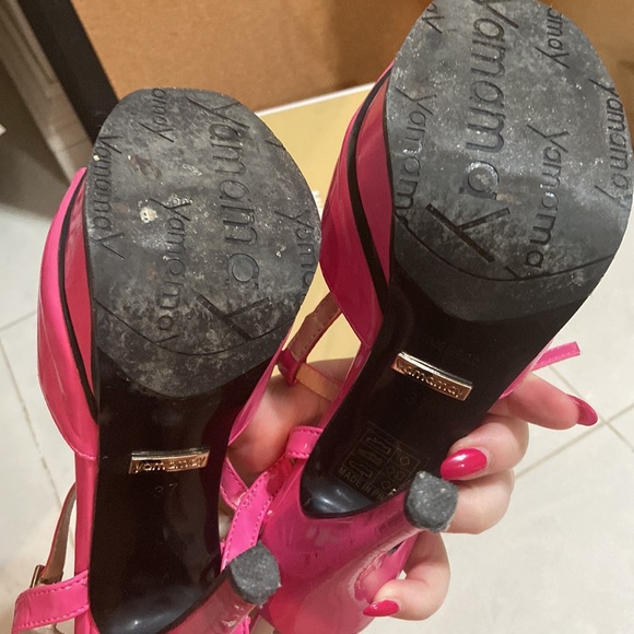 Pink Platform Heels - Picture 6 of 8